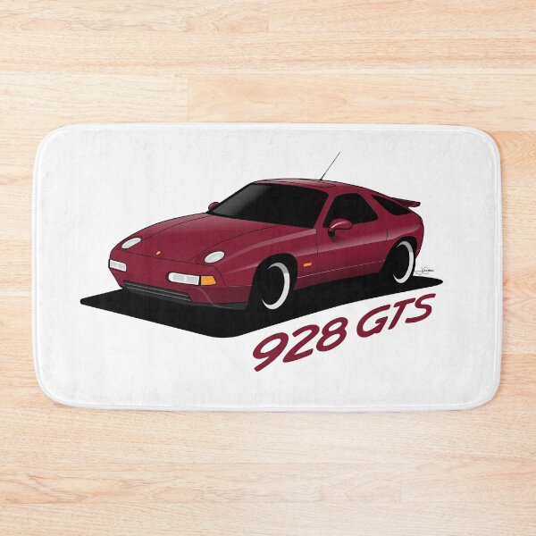 Item preview, Porsche 928 GTS Illustration Burgundy Metallic designed and sold by blackdogshop.