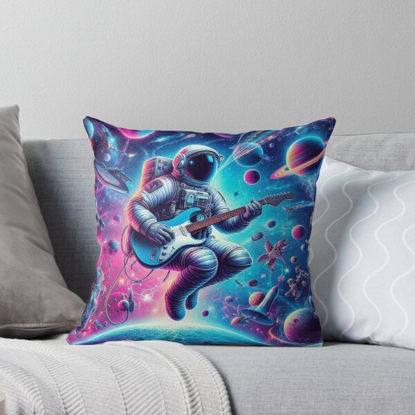 Item preview, Astronaut Playing Guitar in Space with RexVibes Vibe designed and sold by RexVibes.