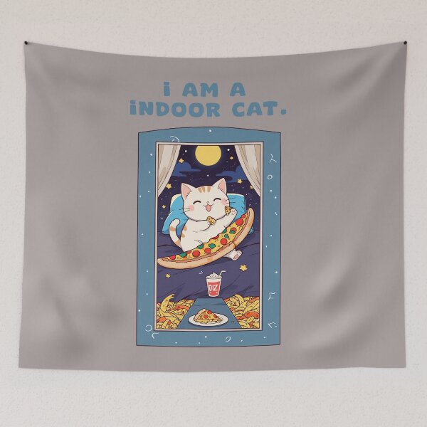 Item preview, I AM AN INDOOR CAT designed and sold by La Loca.