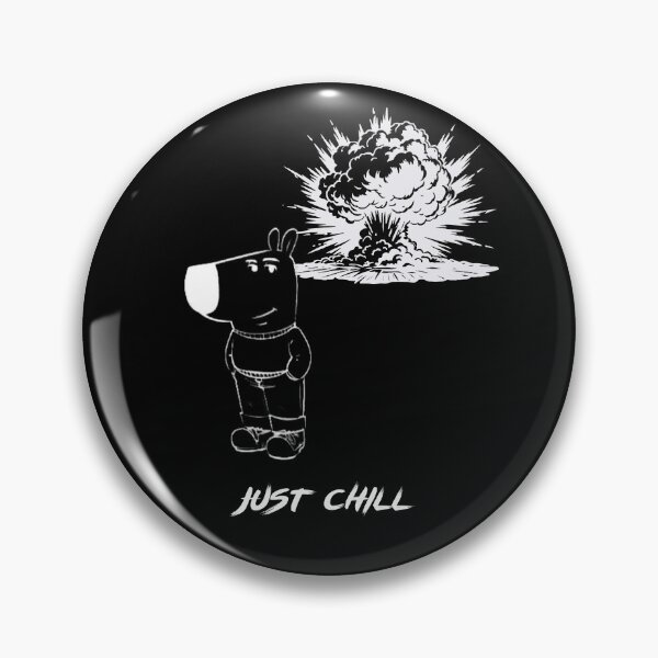 Item preview, Chill Guy: Just chill nuke dark designed and sold by IrgumS.