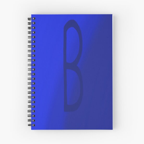 Item preview, Dark Blue B with Gradient Background designed and sold by MusicQueen17.