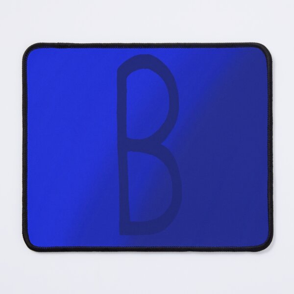 Item preview, Dark Blue B with Gradient Background designed and sold by MusicQueen17.