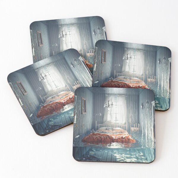 Item preview, Submerged Serenity: A Room Beneath the Waves designed and sold by oanaunciuleanu.