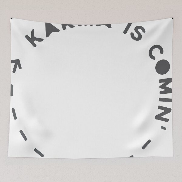 Item preview, Karma is Comin designed and sold by toni87.