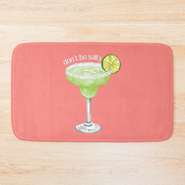 Item preview, Don't Be Salty Watercolor Margarita designed and sold by Magnolia Valley Art.