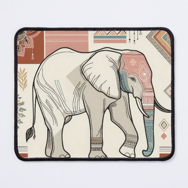 Item preview, Majestic Boho Elephant designed and sold by designssamaya.