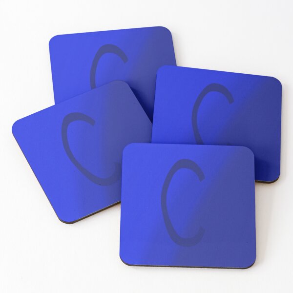 Item preview, Dark Blue C with Gradient Background designed and sold by MusicQueen17.