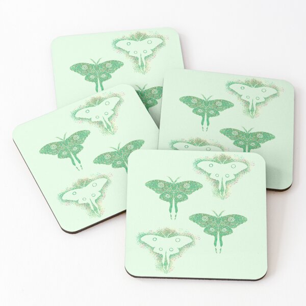 Item preview, Luna Moth Splatter designed and sold by OneStopBeanShop.