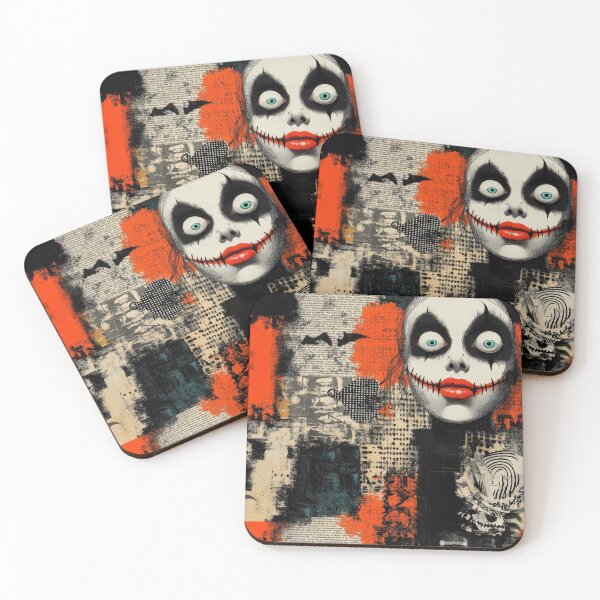 Item preview, Spook Abstract Tiled Pattern #001 designed and sold by Andy Gambino Art.