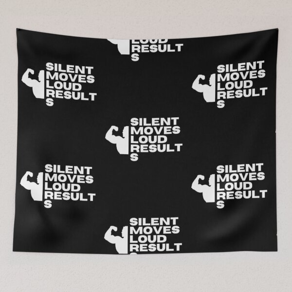 Item preview,  Silent Moves Loud Results designed and sold by iLamshop.