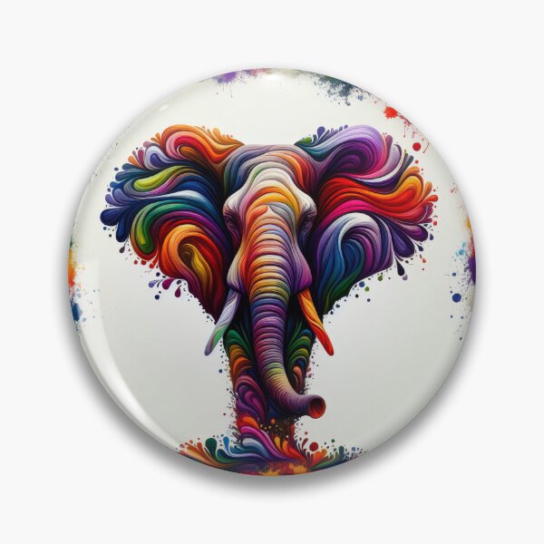 Item preview, Abstract Elephant Illusion designed and sold by designssamaya.