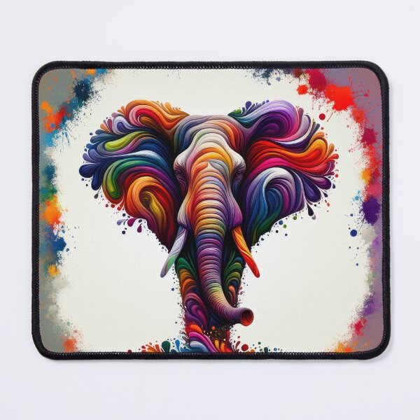 Item preview, Abstract Elephant Illusion designed and sold by designssamaya.