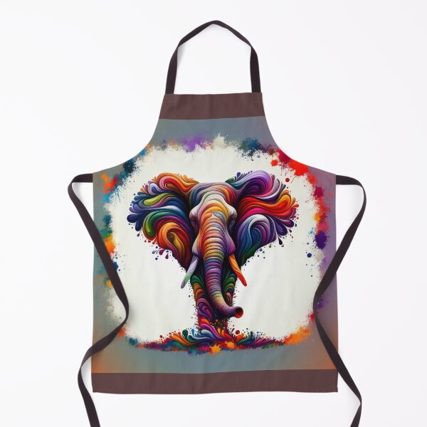 Item preview, Abstract Elephant Illusion designed and sold by designssamaya.