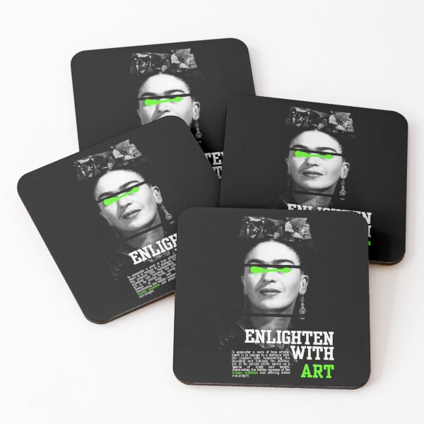 Item preview, Enlighten With Art - Frida Kahlo designed and sold by New Mentality: Mindset Apparel.