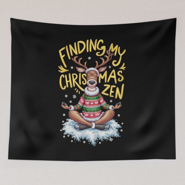 Item preview, Finding My Christmas Zen designed and sold by CosmicFreedom9.