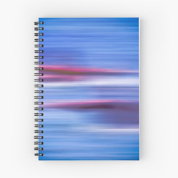 Item preview, ABSTRACT 2 SURFERS Vibrant streaks of red and white create dynamic movement against blue background designed and sold by EyezWatchin.