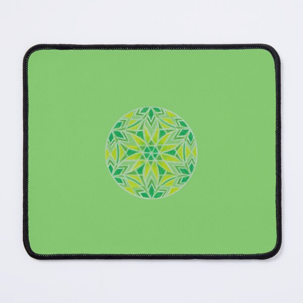 Item preview, Flower of Life Mandalas: 036 - Yellow Green Mosaic designed and sold by SonoSonoStudio.