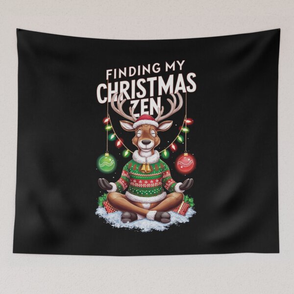 Item preview, Finding My Christmas Zen designed and sold by CosmicFreedom9.