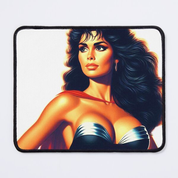 Item preview, Retro Action Woman designed and sold by PulpVintage.