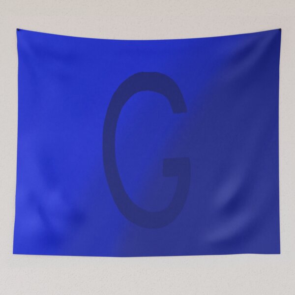 Item preview, Dark Blue G with Gradient Background designed and sold by MusicQueen17.