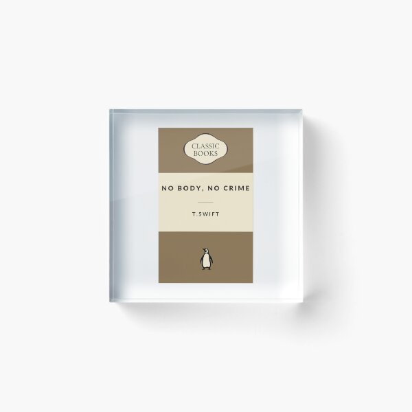 Item preview, No Body No Crime - Taylor Swift designed and sold by bombalurina.