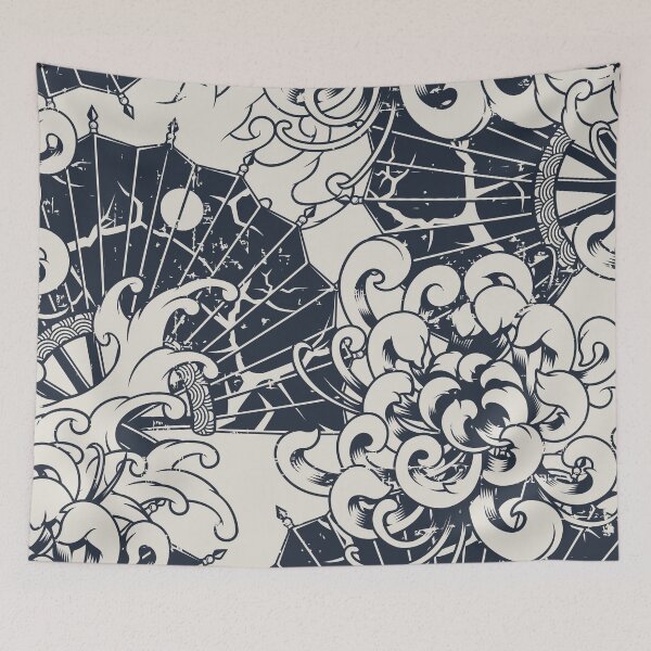 Item preview, Vintage Japanese Textile Pattern – Elegant Home Décor designed and sold by paulo silveira.