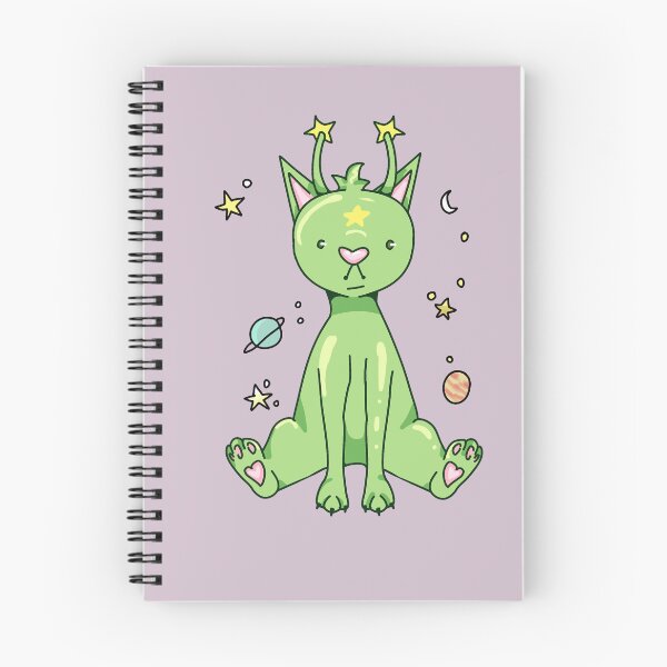 Item preview, Cute space kitty sitting  designed and sold by Dragon-Fans.
