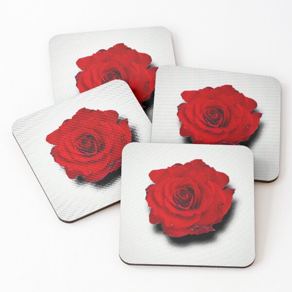 Item preview, Red Rose / Красная Роза (Halftone Print) designed and sold by moongazed.