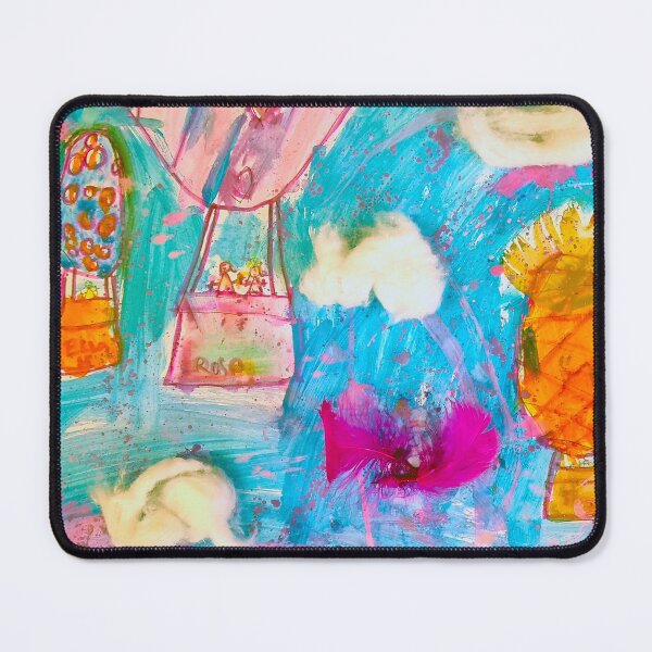Item preview, Rose Brierly's Enchanted Skies: A Mystical Hot Air Balloon Journey" designed and sold by SplashAndShape.
