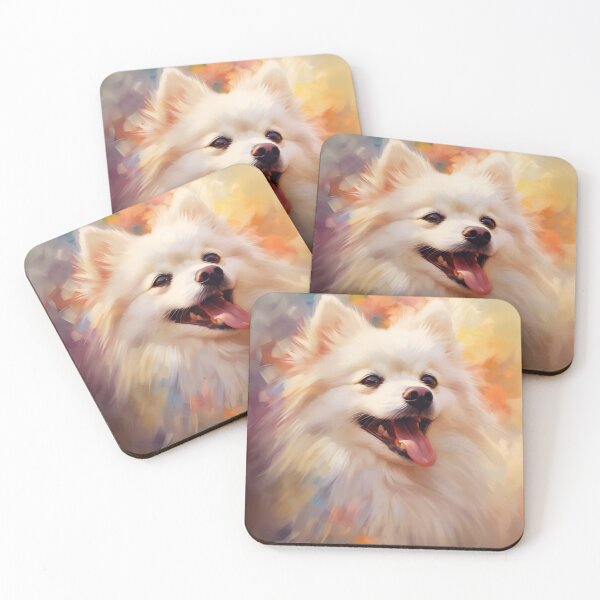Item preview, German Spitz or Pomeranian Portrait designed and sold by Samuelsboro.