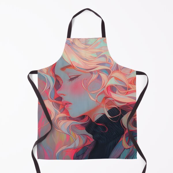 Item preview, Wistful Neon Anime Girl designed and sold by bubblegoth.