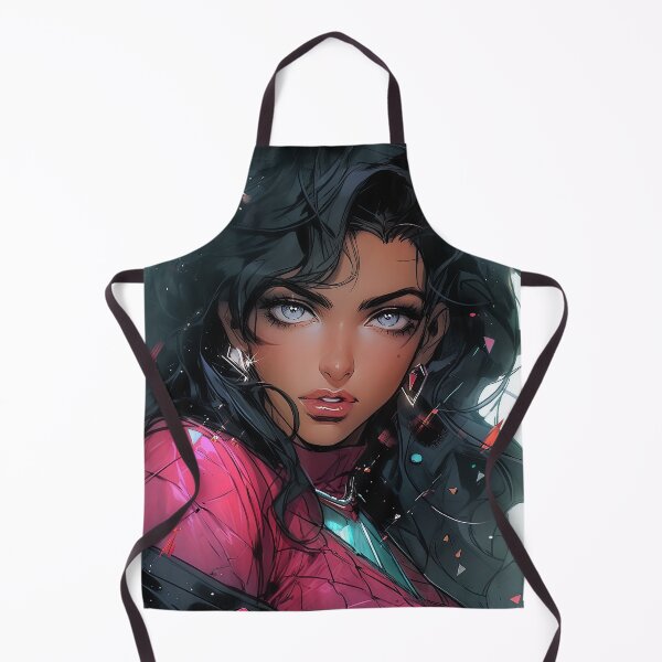 Item preview, Vibrant Powerful Anime Girl designed and sold by bubblegoth.
