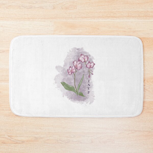 Item preview, Myers Briggs personality type Orchid flower watercolor INTJ 16 personalities  designed and sold by stellaerosae.