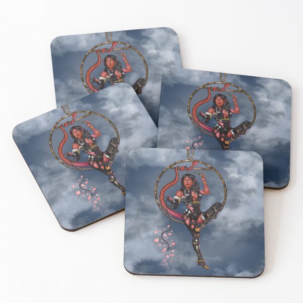 Item preview, Shaliya, The Tiefling Rogue designed and sold by ZMcKDesign.