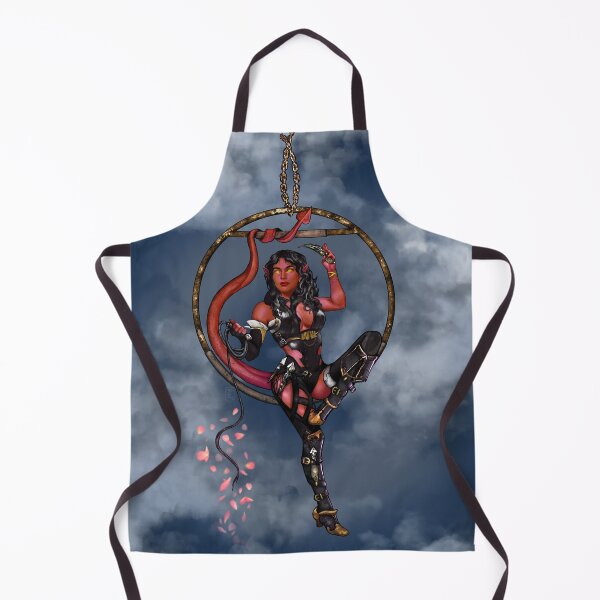 Item preview, Shaliya, The Tiefling Rogue designed and sold by ZMcKDesign.