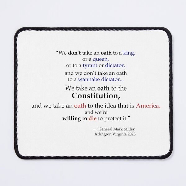 Item preview, Quote: General Milley on Oaths designed and sold by DrunkenUFOPilot.