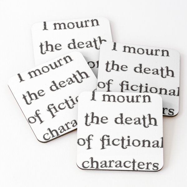 Item preview, I mourn the death of fictional characters designed and sold by webjmf.