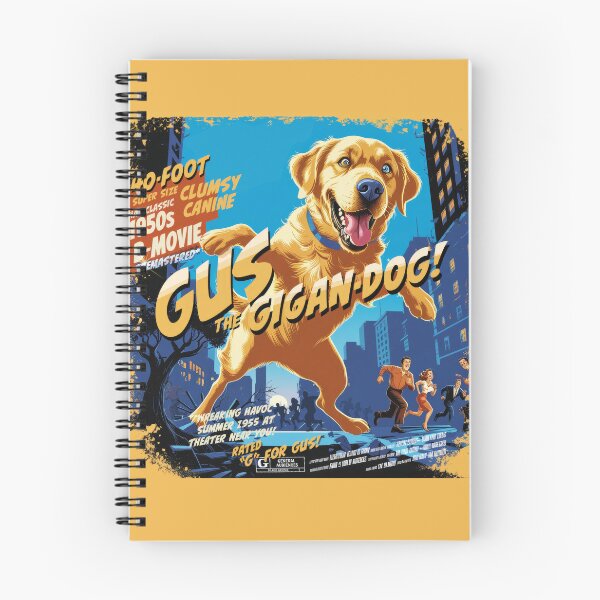 Item preview, Gus The Gigan-DOG! The Canine Crimefighter in this 1950s Remastered B-Movie Classic! designed and sold by markmm9.
