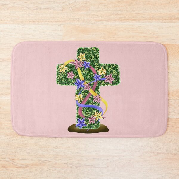Item preview, A Beautiful Topiary Cross designed and sold by maricablue.