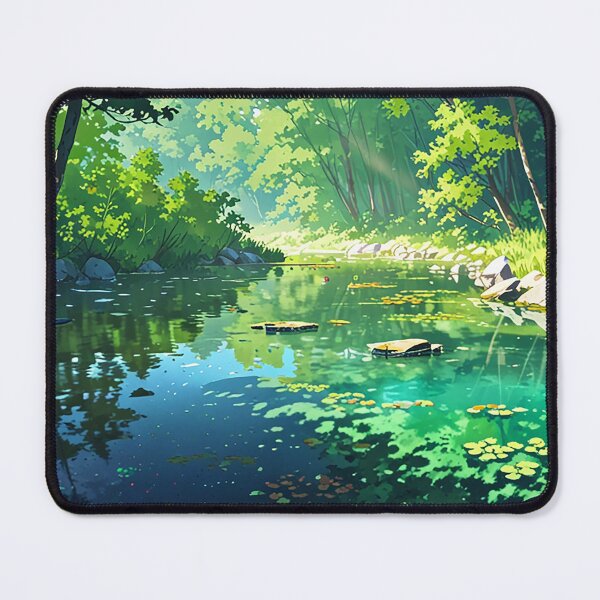 Item preview, Spring Landscape in Anime Style designed and sold by NordicBadger.