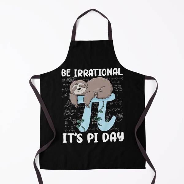 Item preview, Be Irrational Pi Day Sloth designed and sold by OskarArts.