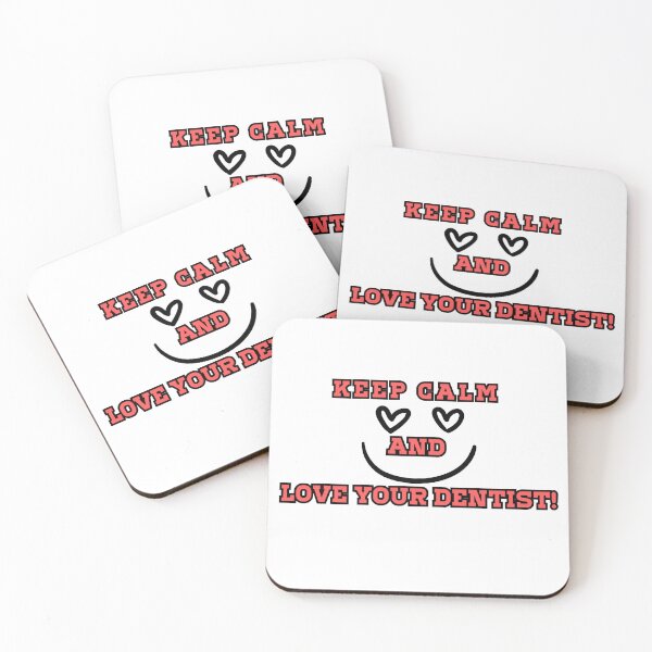 Item preview, Female Dentist - Keep Calm and Love Your Dentist designed and sold by Lily Lola.