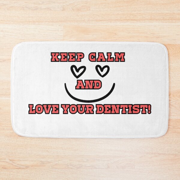 Item preview, Female Dentist - Keep Calm and Love Your Dentist designed and sold by Lily Lola.