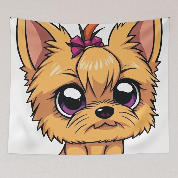 Item preview, A Big-headed Yorkie designed and sold by OhshunStudios.