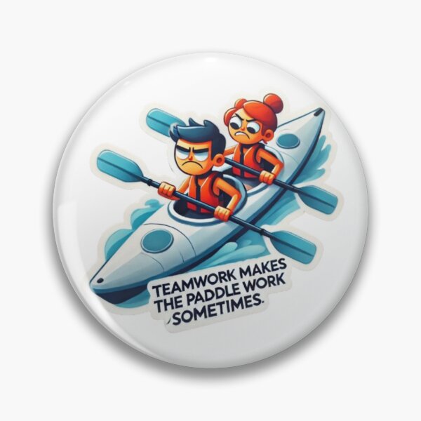 Item preview, Teamwork Make the Paddle Work Sometimes designed and sold by motorcitypaddle.