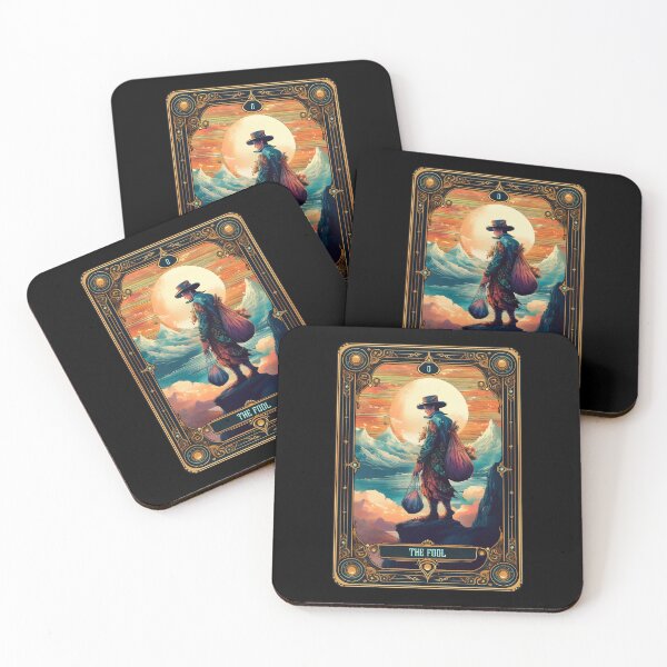 Item preview, The Fool Tarot Card designed and sold by BoKev.
