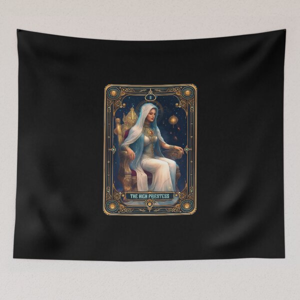 Item preview, The High Priestess Tarot Card designed and sold by BoKev.