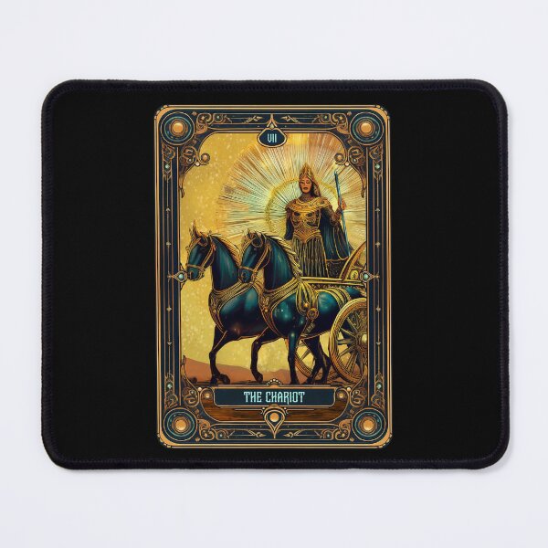 Item preview, The Chariot Tarot Card designed and sold by BoKev.