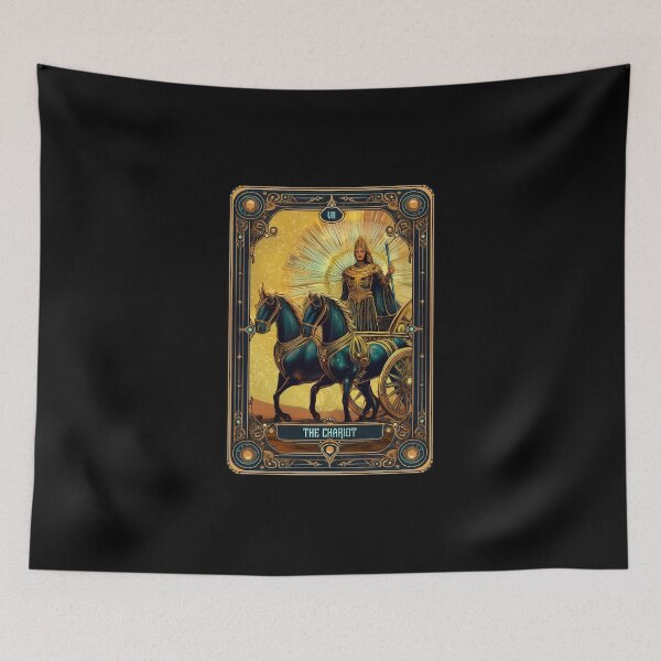 Item preview, The Chariot Tarot Card designed and sold by BoKev.