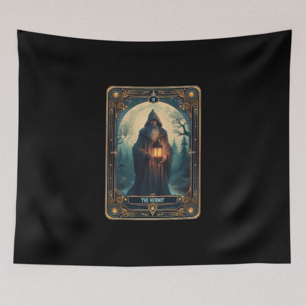 Item preview, The Hermit Tarot Card designed and sold by BoKev.